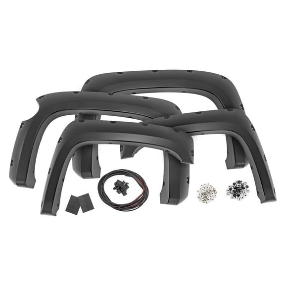 Rough Country Pocket Fender Flares for 2007-2013 Chevy 1500 | 5'9" - F-C11612A