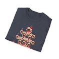 thumbnail image 4 of Pug Christmas Tree, Gildan Unisex Softstyle T-Shirt, Christmas Tee, S-3XL, 4 of 4