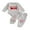 Gray, variant on BemeyourBBs Newborn Baby Boys Valentines Day Outfits Long Sleeve Lover Boy Letters Embroidery Romper with Pants 2Pcs Spring Clothing Set