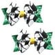 thumbnail image 4 of KAKOWELY 2 lazos para el pelo para niñas, pinzas para el pelo con lazo de fútbol, bonitos accesorios para el pelo para fiestas deportivas., 4 of 5