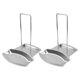 thumbnail image 1 of 2 soportes para tapas de ollas: rejilla vertical de acero inoxidable que ahorra espacio, bandeja para varias tapas y cucharas de cocina, organizador para encimera de cocina., 1 of 6