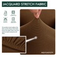 thumbnail image 4 of Hokway Stretch Couch Cushion Slipcovers Reversible Cushion Replacement Slipcovers Sofa Cushion Covers(Coffee 2), 4 of 4