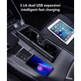 thumbnail image 4 of Transmisor FM Bluetooth LRH para automóvil cargador universal con carga USB dual manos libres, 4 of 5