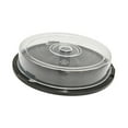 thumbnail image 4 of LeeQinersw Empty CD Storage Bucket CD Case for Home Travel Portable with Black Spindle for, 4 of 9