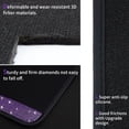 thumbnail image 5 of Breathable Universal Bling Anti Slip Car Floor Mat with Crystal Rhinestones for Womens, 5 of 6