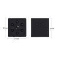 thumbnail image 4 of Dice Camera 1920 * 1080 150 Grados Gran Angular Usb Recargable Práctico Compacto Pequeño Deporte Portátil Wifi Cámara De Seguridad Con Base Giratoria De 360 ​​Grados Negro Vogacara EL007731-00, 4 of 6