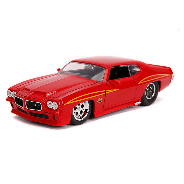 ミニカー 1:24 BTM 1971 Pontiac GTO Judge JADA DUB BTM 1971 PONTIAC GTO JUDGE RED 1:24 DIECAST MODEL
