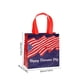 thumbnail image 3 of Bolsa de compras no tejida con película impermeable – Bolsas de regalo reutilizables para almacenamiento diario, eventos y regalos navideños., 3 of 6
