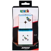 Rubik’s, 3x3 Magnetic Speed Cube & 2x2 Speed Cube 2-pack, Puzzle Cube for Ages 8 and up