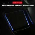 thumbnail image 2 of Center Console Charger 10w Wireless Big Size Blue Led Center Console Charging Pad For Tesla Model 3, 2 of 7