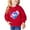 Red-4, variant on Girl Sweatshirt Toddler 4T Butterfly Print Long Sleeve Cute Sweatshirts Crew Neck 2-9y Little Girl Tops, Red, 4 Years