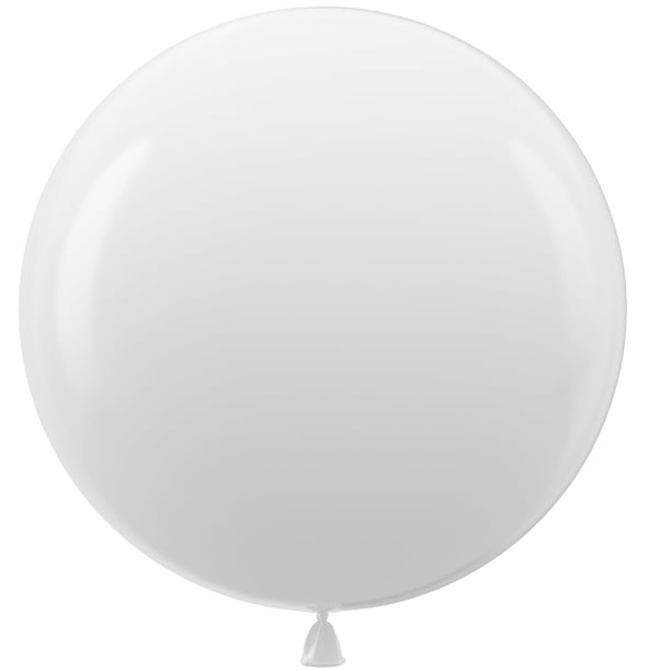 Globos gigantes Bezente de látex blancos de 36 pulgadas, paquete de 8 unidades, para fiestas