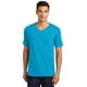 thumbnail image 1 of Camiseta con cuello en V Perfect Weight® para hombre de District Made®. DT1170 Turquesa Brillante XS Distrito DT1170, 1 of 1