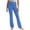 Blue 1, variant on FAIWAD Girls Flare Leggings Kids High Waist Soft Stretch Bell Bottoms Pants Casual Workout Yoga Dance Tights 5-14Y