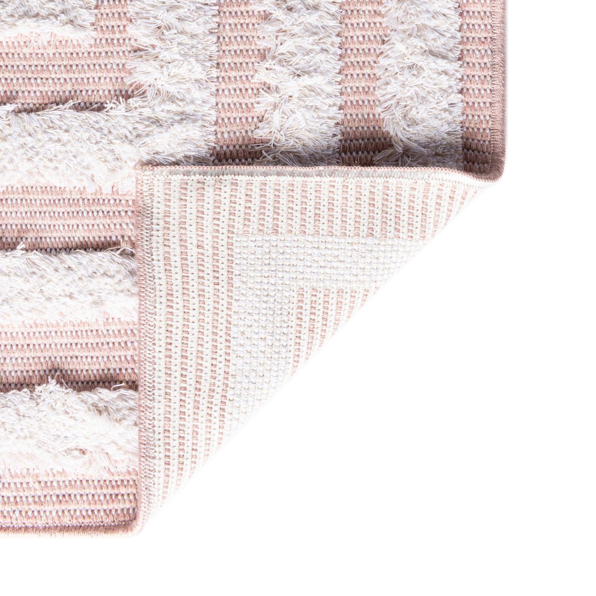 Sabrina Soto Casa Collection Area Rug - Toluca (2' 3" x 6' Runner Pink/Ivory)