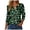 Black, variant on St Patricks Day Shirt Women 3/4 Sleeve Lucky Irish Shamrock Graphic Tshirt Festival Party Tops Blouse,Size XL