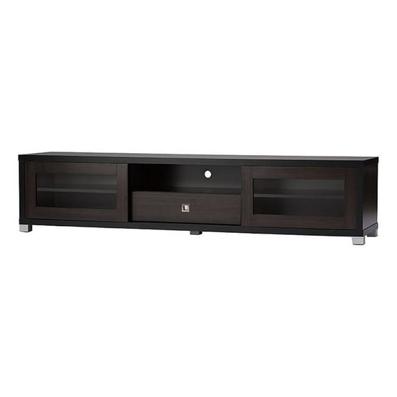 Allora Modern Wood TV Stand for TVs up to 70" in Dark Espresso