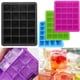 thumbnail image 5 of 2 piezas de 20 cavidades, cubos cuadrados, bandeja para moldes de hielo, molde para hacer bolas de hielo, bandeja flexible de silicona para hielo para cócteles de whisky (negro), 5 of 5