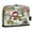 Christmas Design with Snowmen, variant on Standing Pencil Case with Base Large Capacity Stationery Pouch Pen Bag with Zipper for Women Men Christmas Deer with Greenery