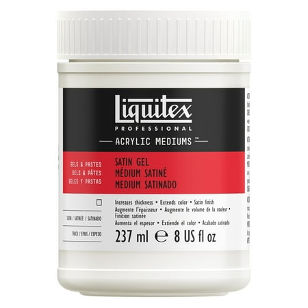 UPC: 0887452047599 | Liquitex Satin Gel  8 oz. Jar