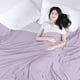 thumbnail image 3 of Sábana plana Utopia Bedding Queen Lavender de microfibra suave, 3 of 7