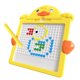 thumbnail image 2 of Tablero de dibujo magnético para niños, juego de mesa de aprendizaje de Motor fino con cuentas magnéticas de colores, juguetes educativos para niños Fivean unisex, 2 of 2