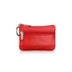 thumbnail image 4 of Sonducket Cartera de cuero para mujer, llaves para tarjetas de crédito, portátil, fecha escolar, tienda, llavero, monedero, organizador, Rojo 10piezas, 4 of 6