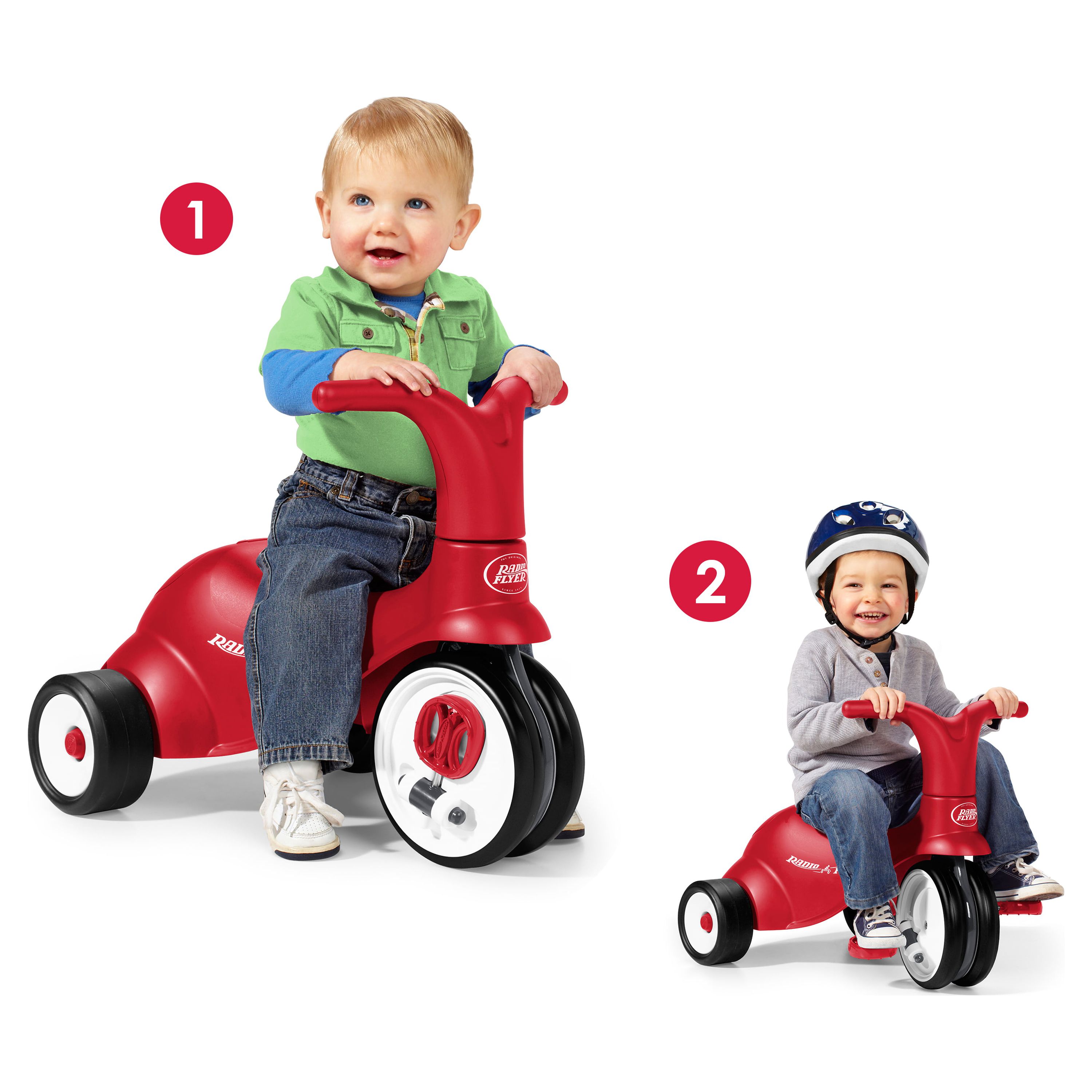 Radio Flyer Scoot 2 Pedal 2-in-1 Ride-On/Trike - image 2 of 8