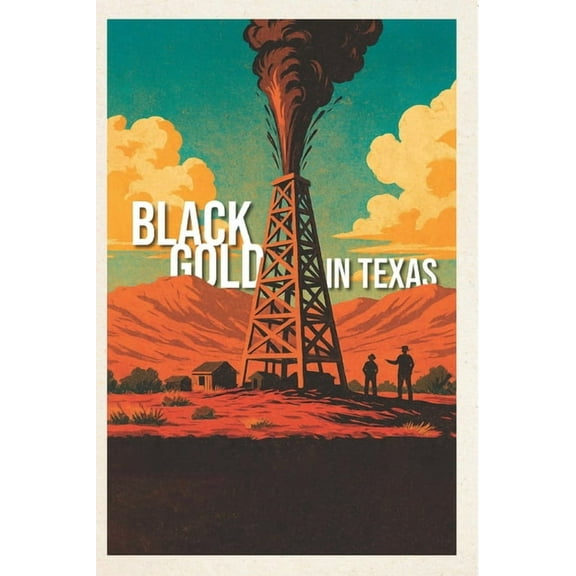Black Gold in Texas: Oil and Gas History in the Southwestern Historical Quarterly, (Paperback)