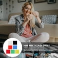 thumbnail image 2 of CIMAXIC Colorful Square Glass Sheets for Microwave DIY Jewelry Assorted Colors Synthetic Material 7 Pieces,1.97"X1.97"X0.47", 2 of 5