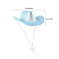 LYTiang Cowboy Hat Outdoor Sun Hood For Dogs Cat 2024 New Dog Cat Hat