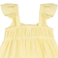 thumbnail image 3 of Gerber Toddler Girl Shoulder Ruffles Gauze Dress, Sizes 2T-5T, 3 of 7