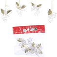thumbnail image 1 of Colgante De Ángel De Navidad Acrílico Transparente Pequeños Colgantes Colgantes Decoración De Árbol De Navidad Para Oficinas Hoteles Y Decoración De Escuelas Methold HA038013-00, 1 of 6
