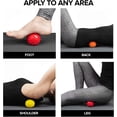 thumbnail image 6 of Spiky Massage Balls for Feet, Back, Hands, Muscles - Firm, Medium and Soft Spiked Massager Rollers for Plantar Fasciitis, Exercise, Neuro-Balance, Physical Therapy, 3-inch, 6 of 9