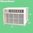 thumbnail image 3 of KEYSTONE Climatiseur de Fenêtre 18 000 BTU 230V / Chauffage Supplémentaire 16 000 BTU / Mode Sommeil / Télécommande / Minuterie 24H / AC pour Pièces jusqu'à 1000 Pi2 / KSTHW18A, 3 of 5