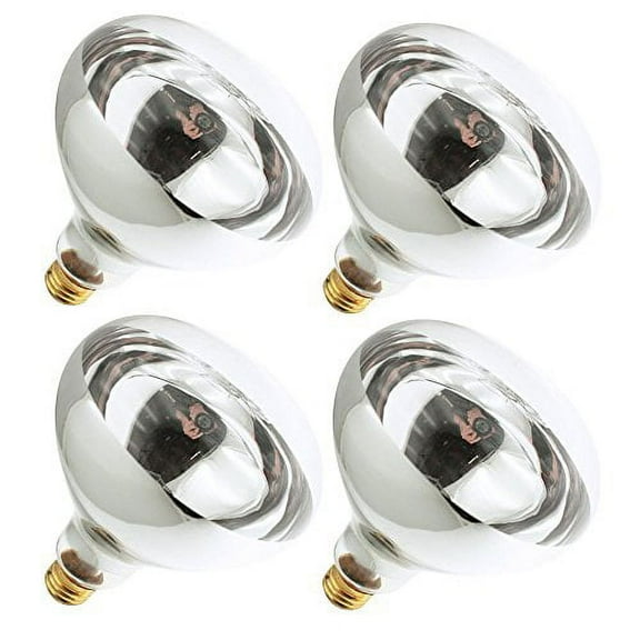 Industrial Performance 250R40/CL 240V, 250 Watt, BR40, Medium Screw (E26) Bas...