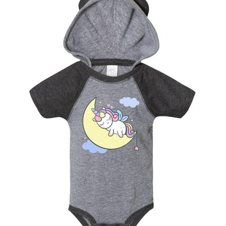 

Inktastic Unicorn Moon Gift Baby Girl Bodysuit