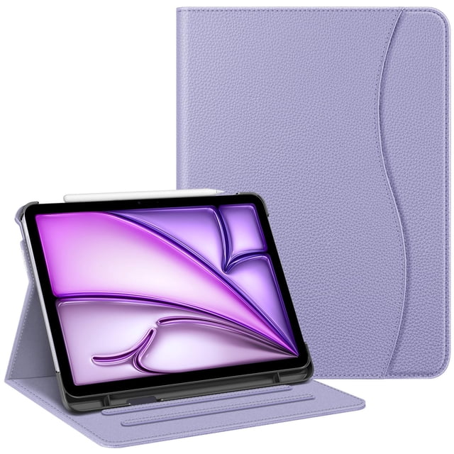 Funda FINTIE para iPad Air de 11 pulgadas M3 (2025) /M2 (2024), color morado