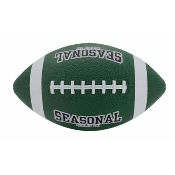 Seasonal Supply Co. Size 6 Rubber Football, Green