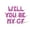 Pink, variant on Letter Balloons - WILL YOU BE MY GF 16" Inch Alphabet Letters Foil Mylar Balloon Valentine's Day or Proposal Banner (Pink)