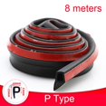 thumbnail image 1 of Car Door Seal Strip Rubber Door Sealing Strips Car Door Protector Door Guard Noise Insulation Soundproof Z P D Type Seals, 1 of 1