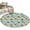 Blue, variant on Small Round Rug 3Ft Washable Non-Slip, Blue Yellow Sunflower Circle Area Rugs for Living Room Bedroom, Summer Botanical Farmhouse Floral Indoor Floor Mats Carpet Runner for Home Decor