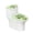 St. Patrick's Day, variant on HELLHERO Love Cat Toilet Lid Dust Cover Set Stretch & Reusable Toilet Top Cover Set Dustproof 2 Pcs Set