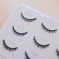 thumbnail image 6 of Short Eyelashes Natural Look 6D Wispy Mink Lashes 10 Pairs 100% Handmake Reusable Fake Eyelashe (Short-Natural_10pairs), 6 of 16