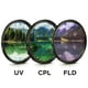 thumbnail image 5 of Sidaley Juego de filtros de lente CPL FLD de luz púrpura de 3 uds con cámara de bolsa 49MM 52MM 55MM 58MM 62MM 67MM 72MM 77MM reemplazo de Protector de Type3 NO3, 5 of 5