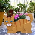 thumbnail image 2 of Jierger 1 Pce Mignon Pot de Fleurs en Forme d'Animal pour Chien, Pot de Fleurs Décoratif Robuste et Conteneur de Rangement, Résistant aux Intempéries pour Jardin Patio Porche Maison Intérieur Extérieur, 2 of 4