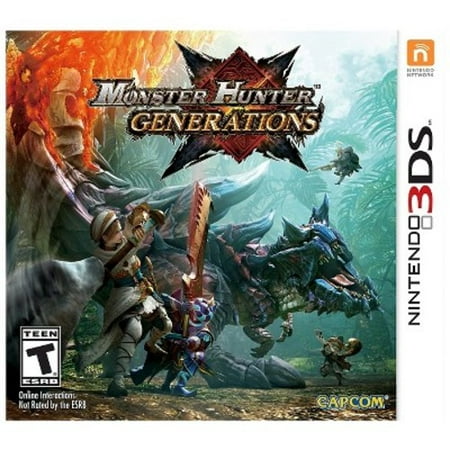 Monster Hunter Generations, Capcom, Nintendo 3DS, (Monster Hunter Best Monsters)