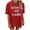 e-265Red1112, variant on FUYUDY Women's Tshirts Casual Letter Print Round Neck T-Shirt | Stylish Tee Everyday Birthday Female Tops