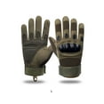 thumbnail image 4 of 1 Paire de Gants Pratiquant la Randonnée Extérieure Réglable Respirante Camping Mitaines Cyclisme Mains Protection Gants Randonnée en Plein Air Chasse Sac à Dos Vert XL, 4 of 9
