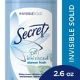 thumbnail image 3 of Secret Invisible Solid Antiperspirant Deodorant, Unscented - 2.6 Oz - 2 Pk, 3 of 3